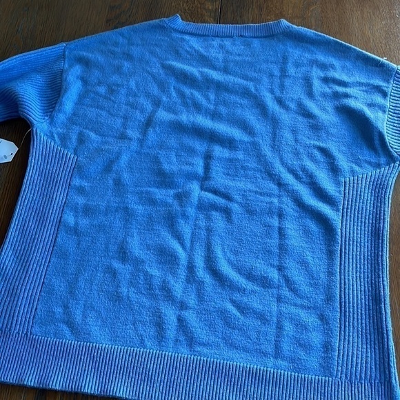 NWT Time and Tru Sweater Sky Blue Size L 12 to 14 - Picture 9 of 11